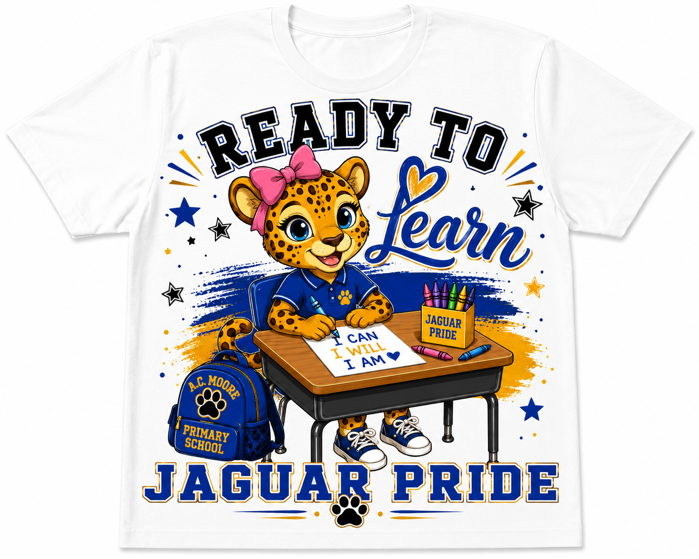Ready to Learn- Jaguar Pride- PREORDER!