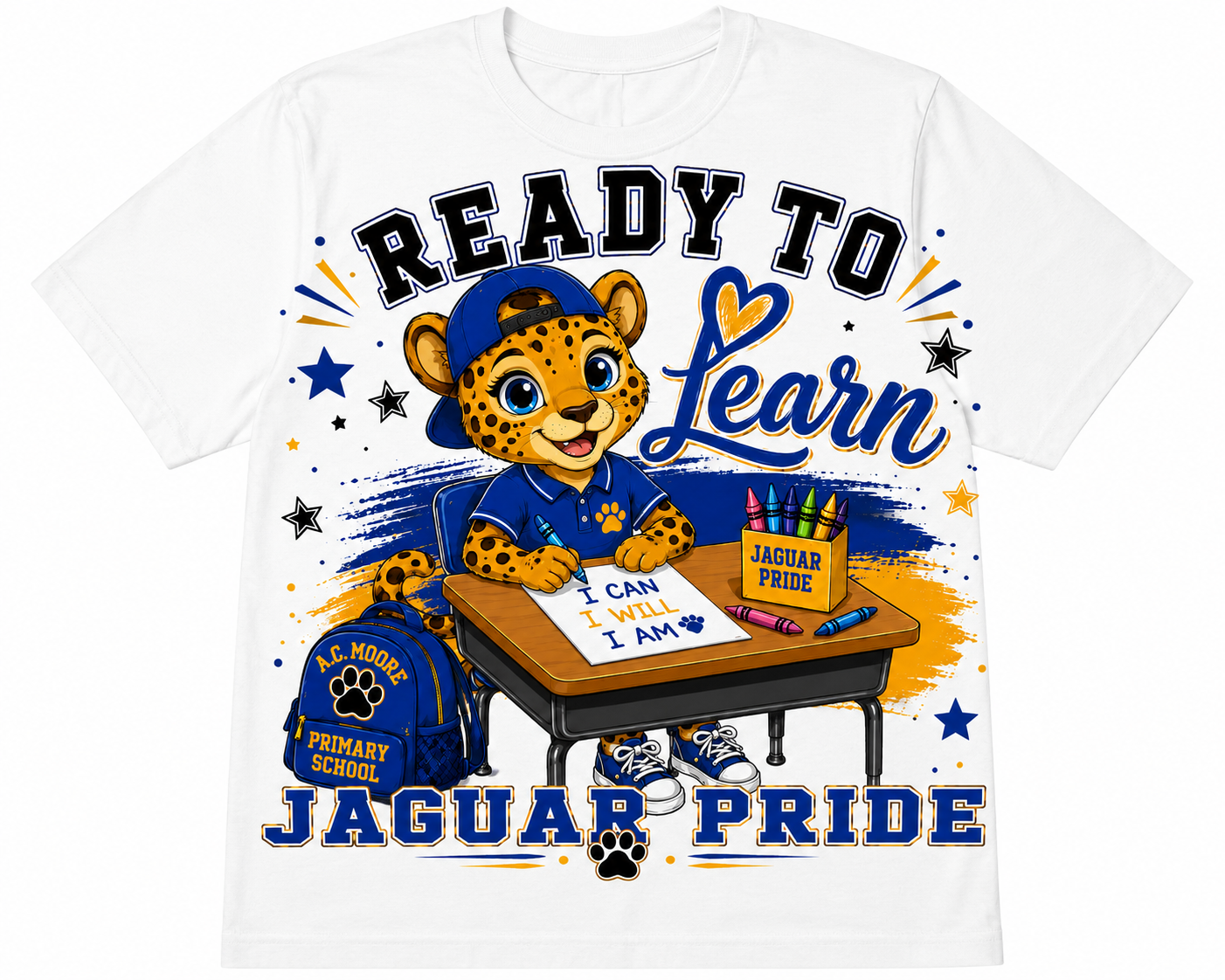 Ready to learn- boys Jaguar- PREORDER!