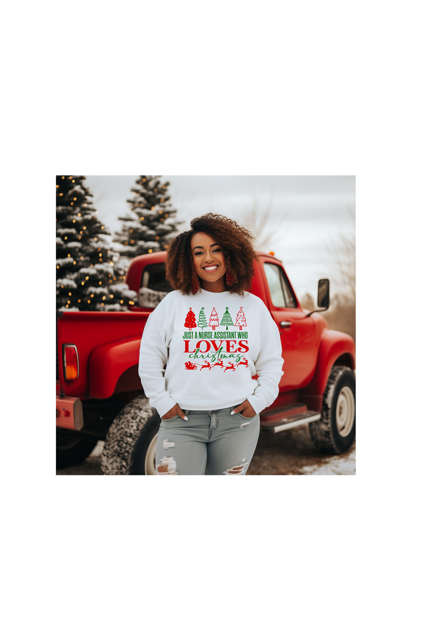 A NURSE ASSISTANT THAT LOVES CHRISTMAS