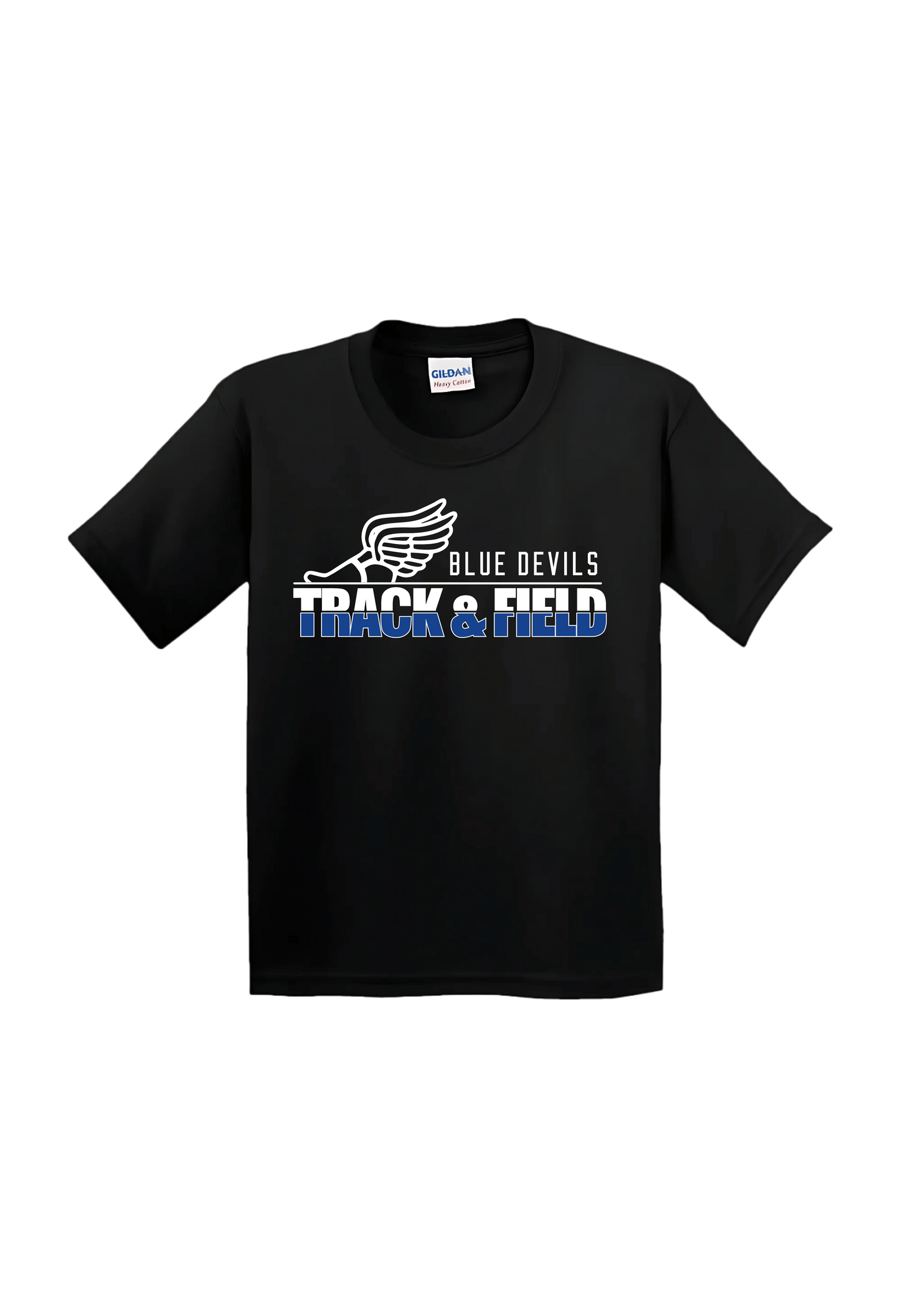 Blue Devil Track Field Shirt