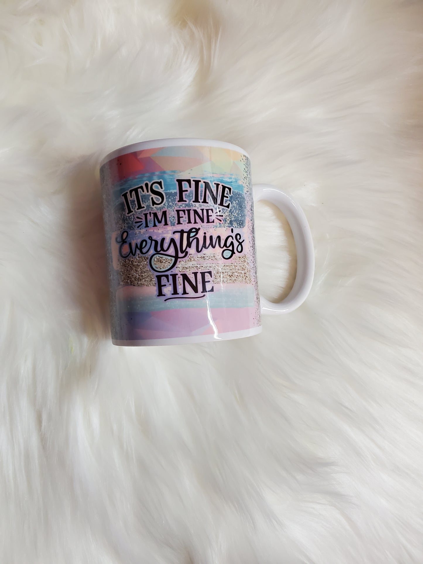 Everything's Fine-Journal & Coffee mug set