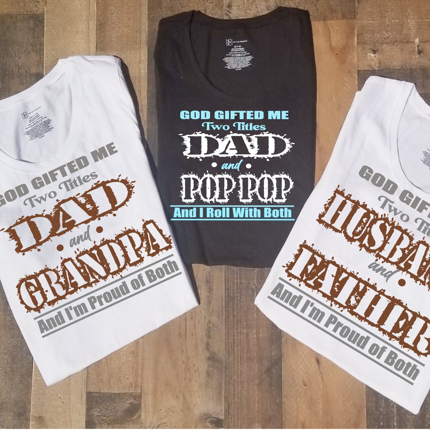 God Granted Me Two Titles-DAD