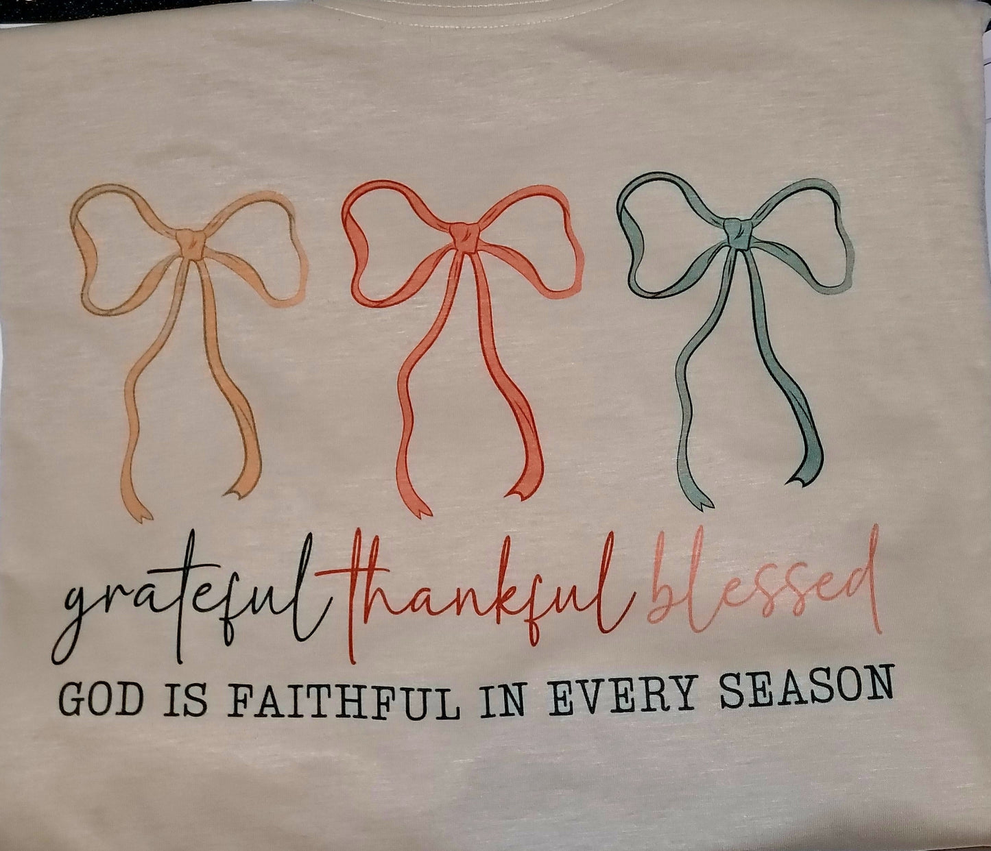 Grateful, Thankful, Blessed