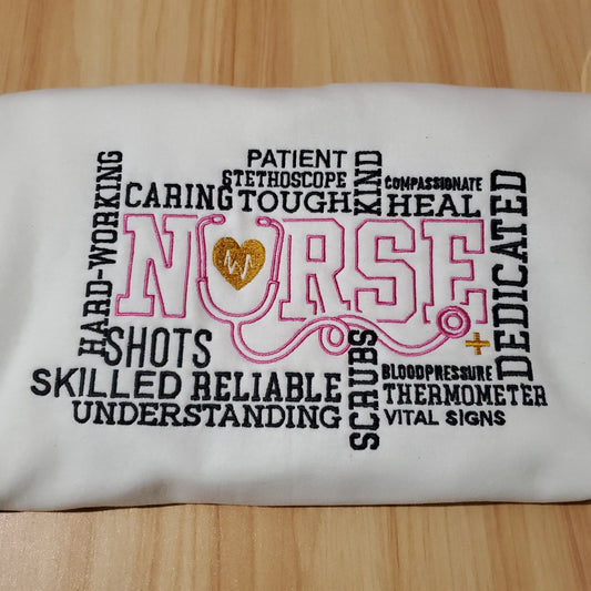 NURSE DESCRIPTION SWEATSHIRT