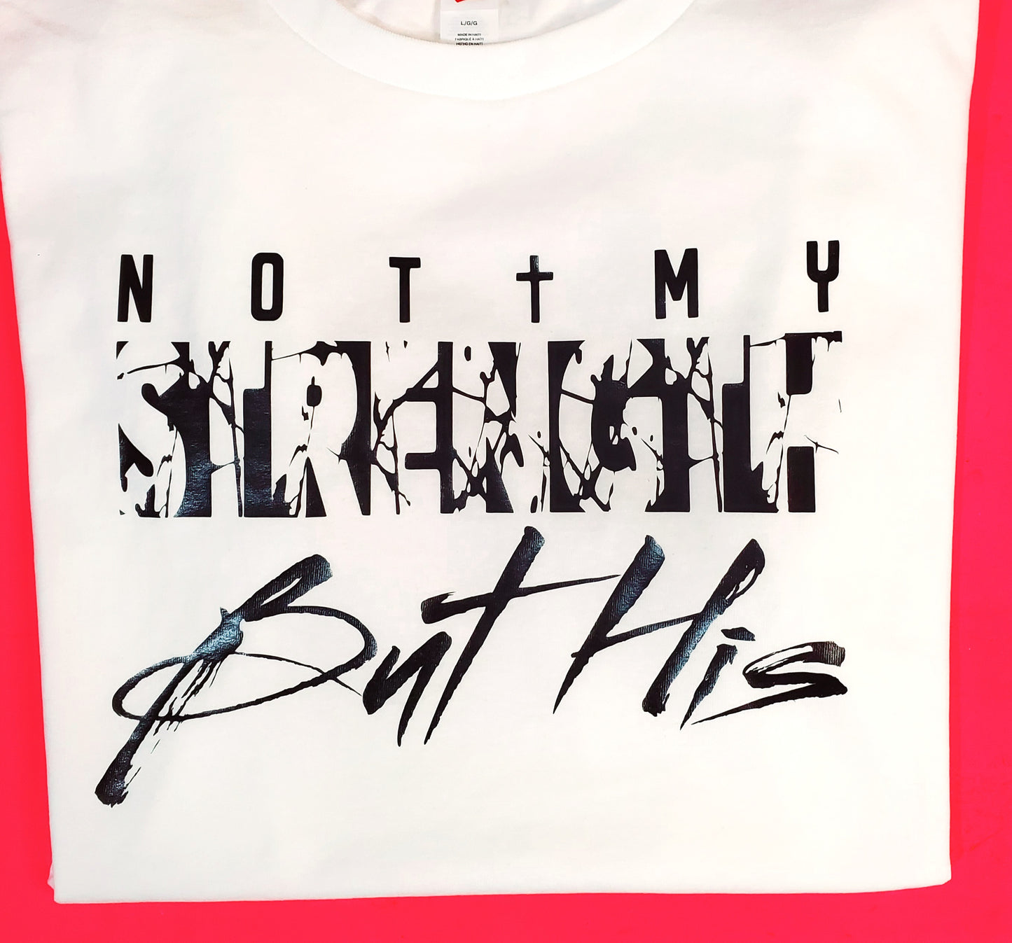 Not My Strength But His