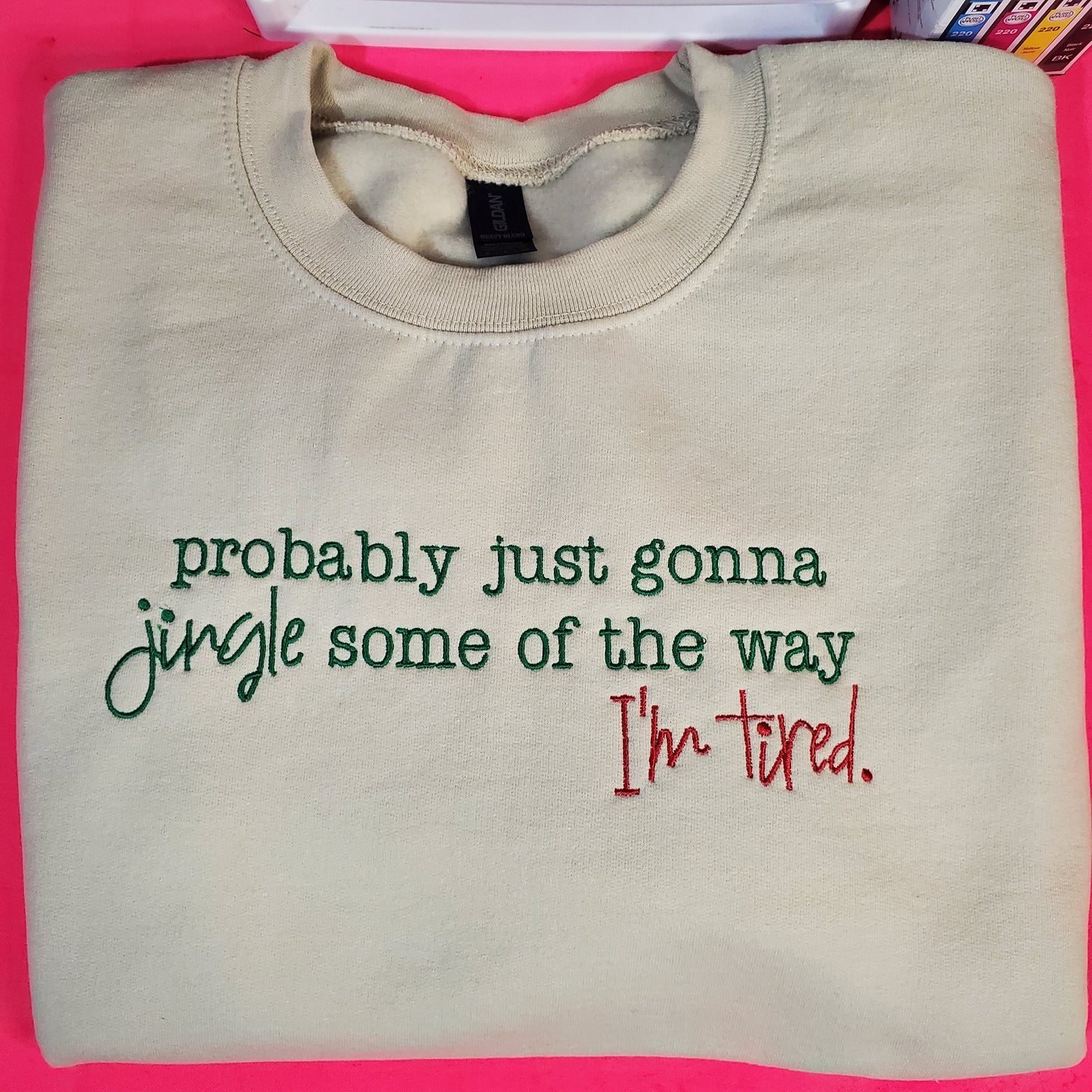 Probably just gonna jingle some of the way