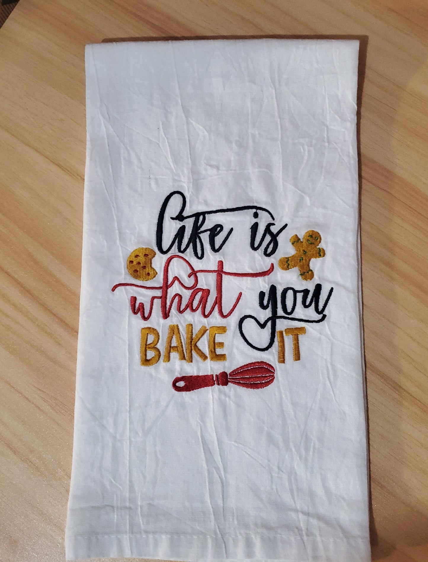 Flour sack kitchen towel