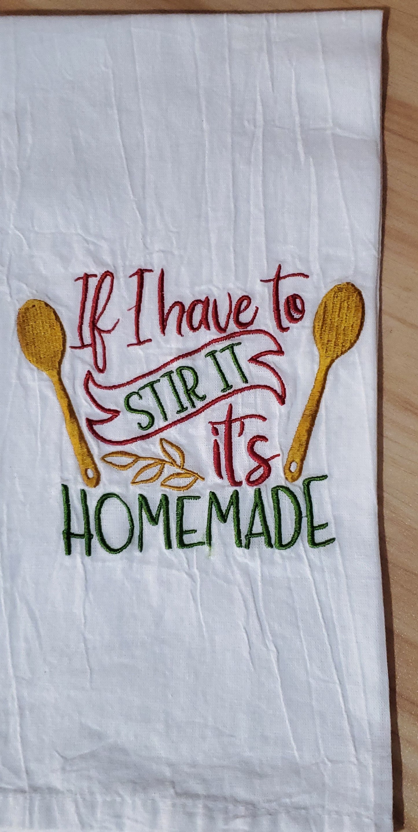 Flour sack kitchen towel