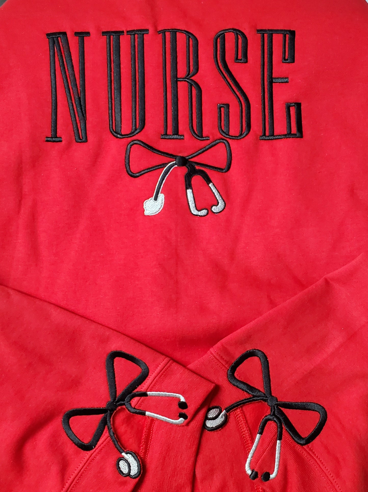 Nurse with Stethoscope Bow