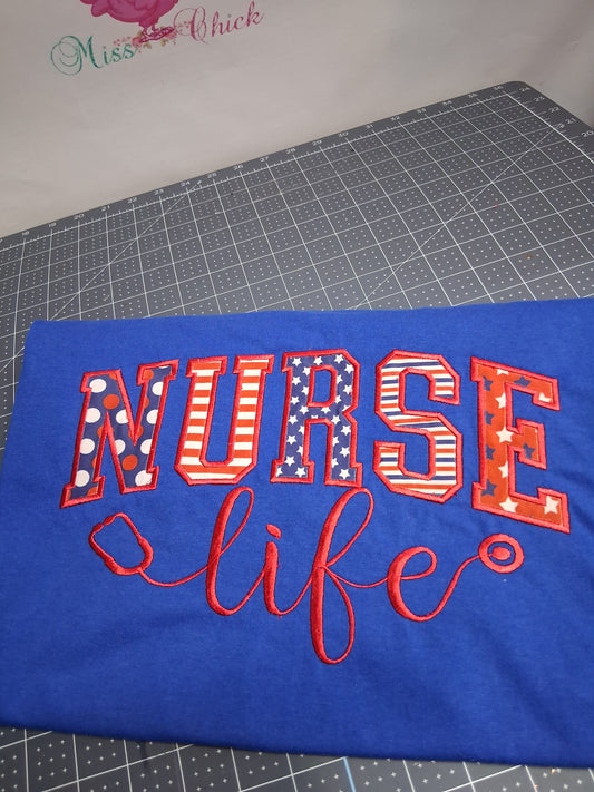 Nurse Life Patriotic