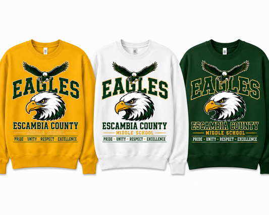 EAGLES-Pride, Unity, Respect, Excellence- PREORDER!
