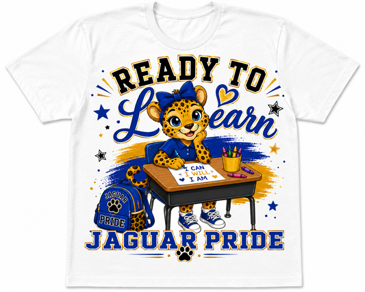 Ready to Learn- Jaguar Pride- PREORDER!