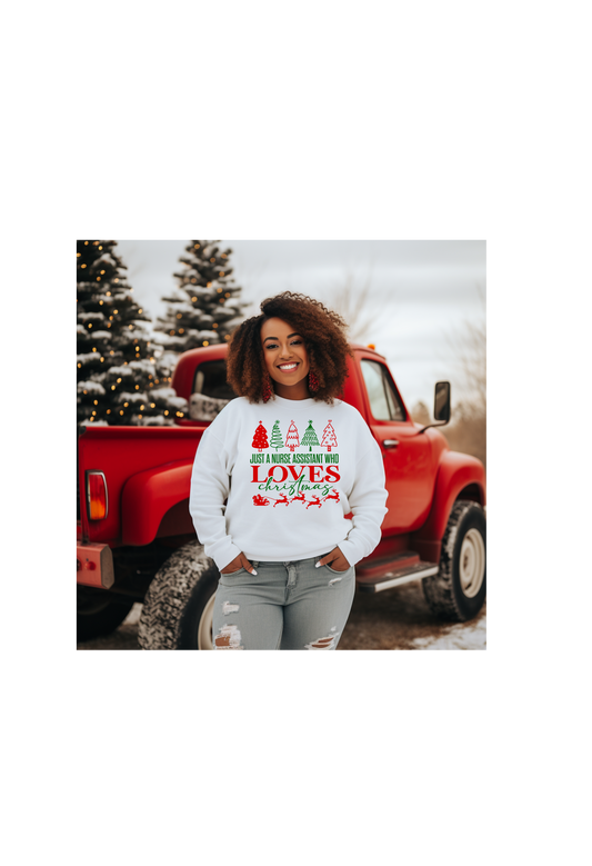 A NURSE ASSISTANT THAT LOVES CHRISTMAS