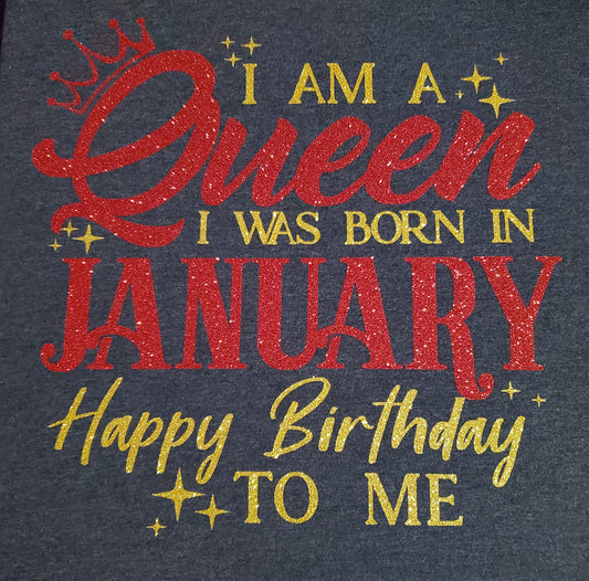 Queen born in January