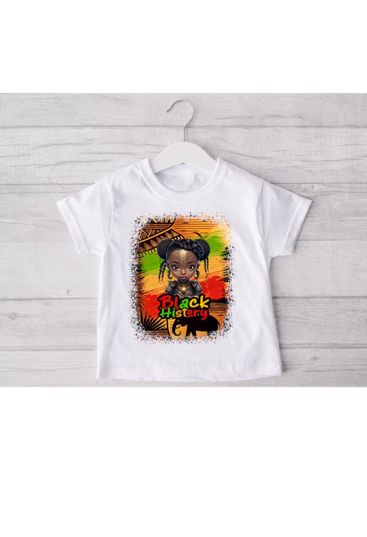 Black History Girl T-Shirt-2