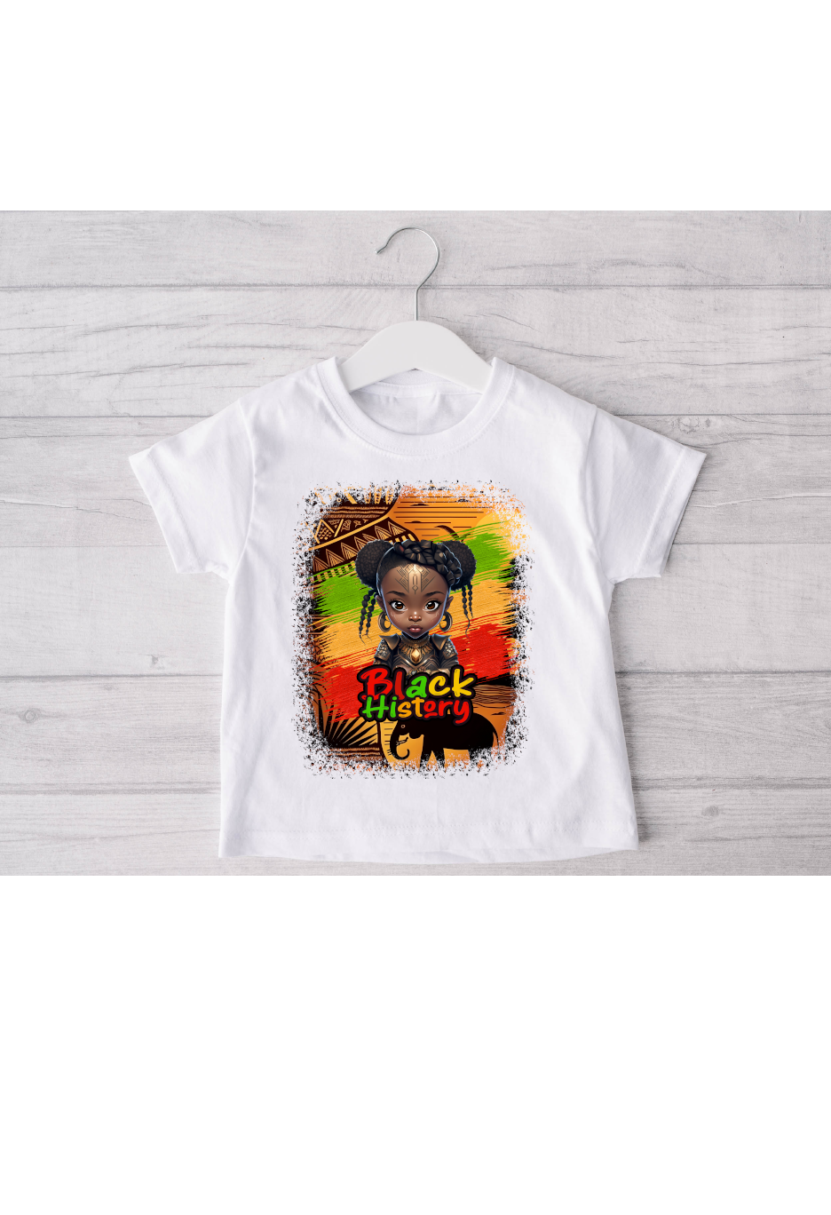 Black History Girl T-Shirt-2