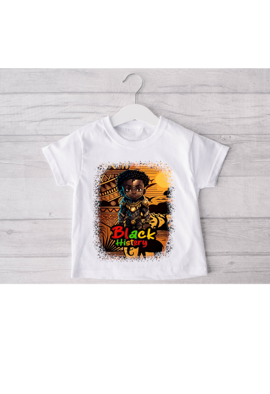 Black History Boy T-Shirt-2