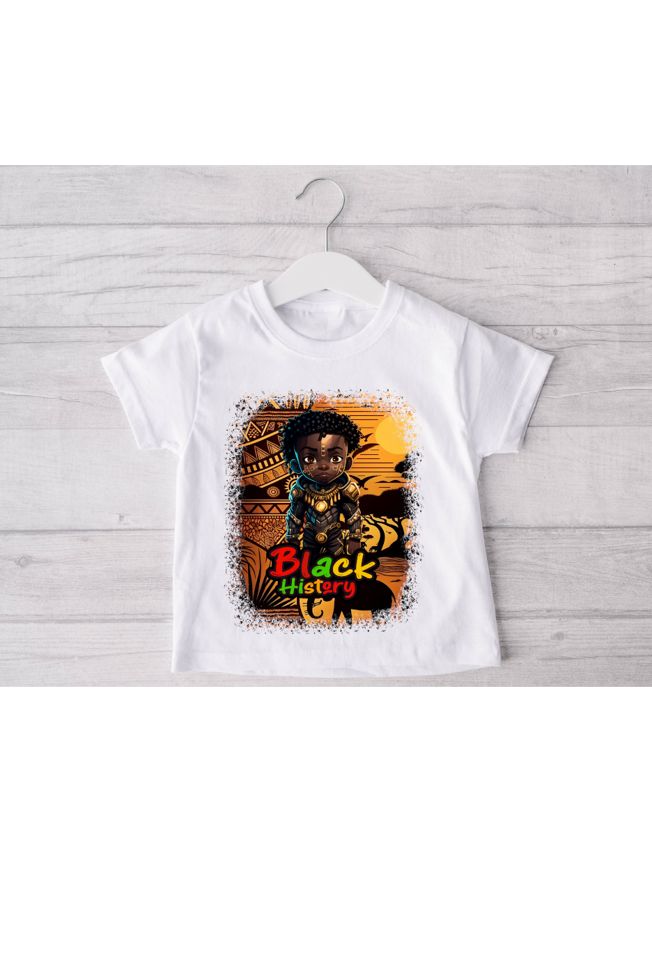 Black History Boy T-Shirt-2