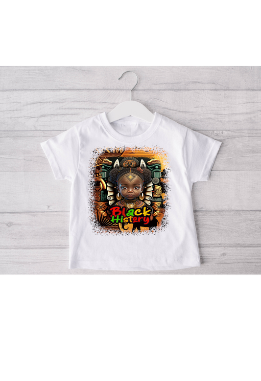 Black History Girl T-Shirt-1