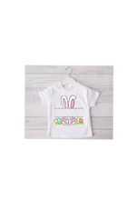 Load image into Gallery viewer, Split Monogram Easter Bunny
