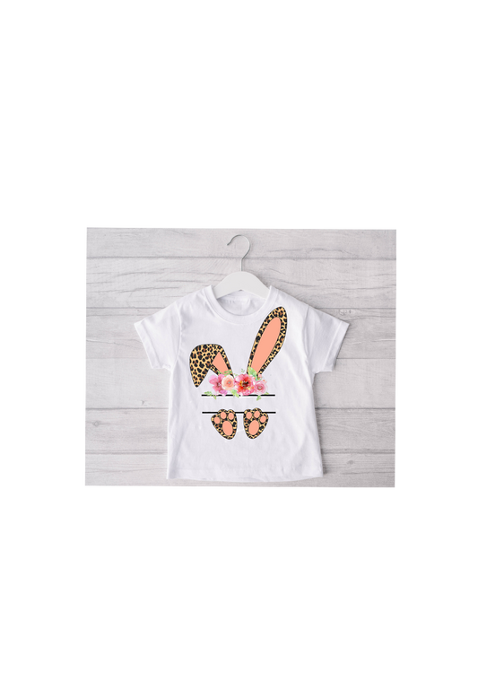 Split Monogram Easter Bunny